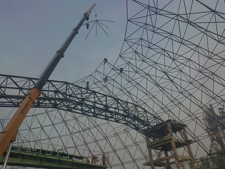 宜州网架施工