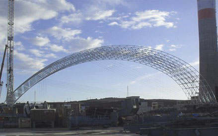 宜州大型网架结构